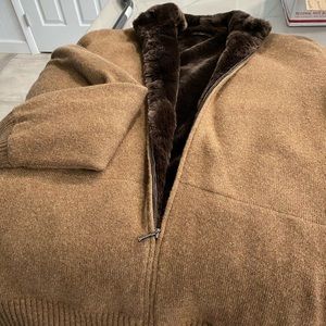 Loro Piana men’s jacket/sweater lined with baby cashmere